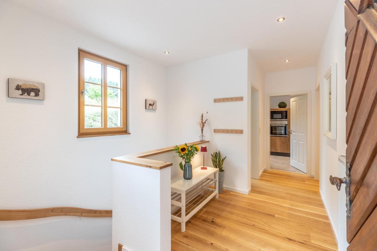 Landhaus Karbach Komplett Oder Einzelne Wohneinheiten Villa Inkl Sauna Bzw Waldhaeuschen Hirten Εξωτερικό φωτογραφία