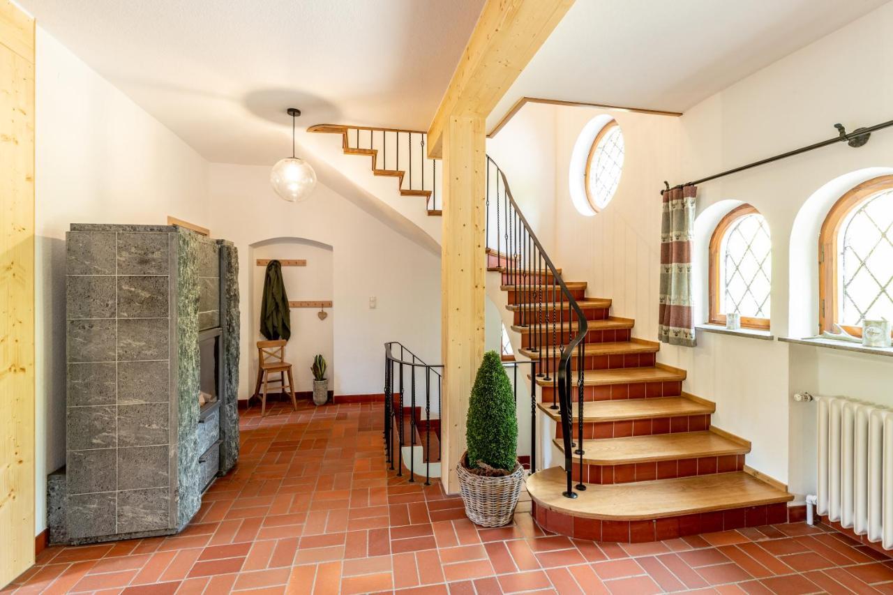 Landhaus Karbach Komplett Oder Einzelne Wohneinheiten Villa Inkl Sauna Bzw Waldhaeuschen Hirten Εξωτερικό φωτογραφία